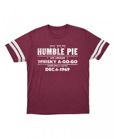 Humble Pie Whisky A Go Go 1969 Distressed Football Shirt $15.49 Shirts