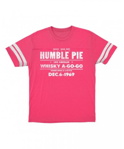 Humble Pie Whisky A Go Go 1969 Distressed Football Shirt $15.49 Shirts