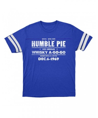 Humble Pie Whisky A Go Go 1969 Distressed Football Shirt $15.49 Shirts