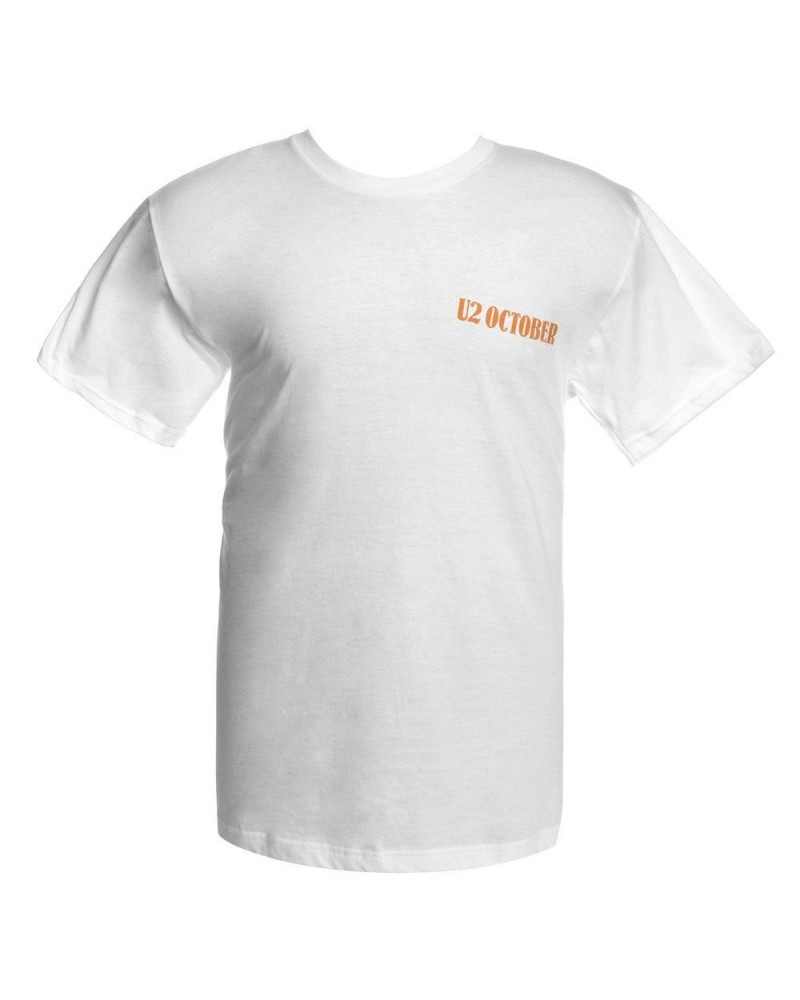 U2 OCTOBER' Logo T-Shirt $8.75 Shirts