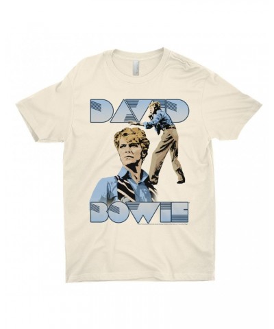 David Bowie T-Shirt | 1983 Concert On Stage Shirt $10.98 Shirts