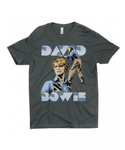 David Bowie T-Shirt | 1983 Concert On Stage Shirt $10.98 Shirts