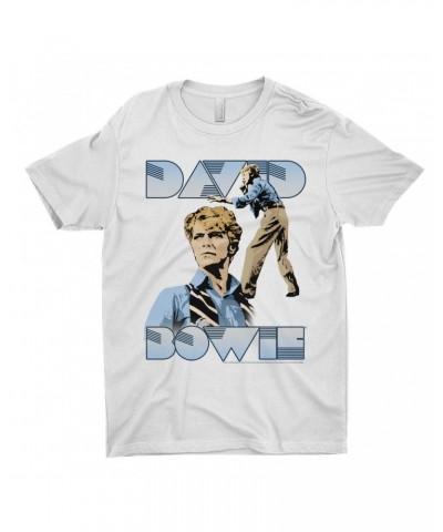 David Bowie T-Shirt | 1983 Concert On Stage Shirt $10.98 Shirts