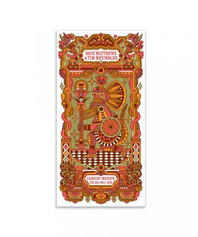 Dave Matthews Band Dave & Tim 2022 Event Poster - Triptych N3 Panel $27.00 Decor