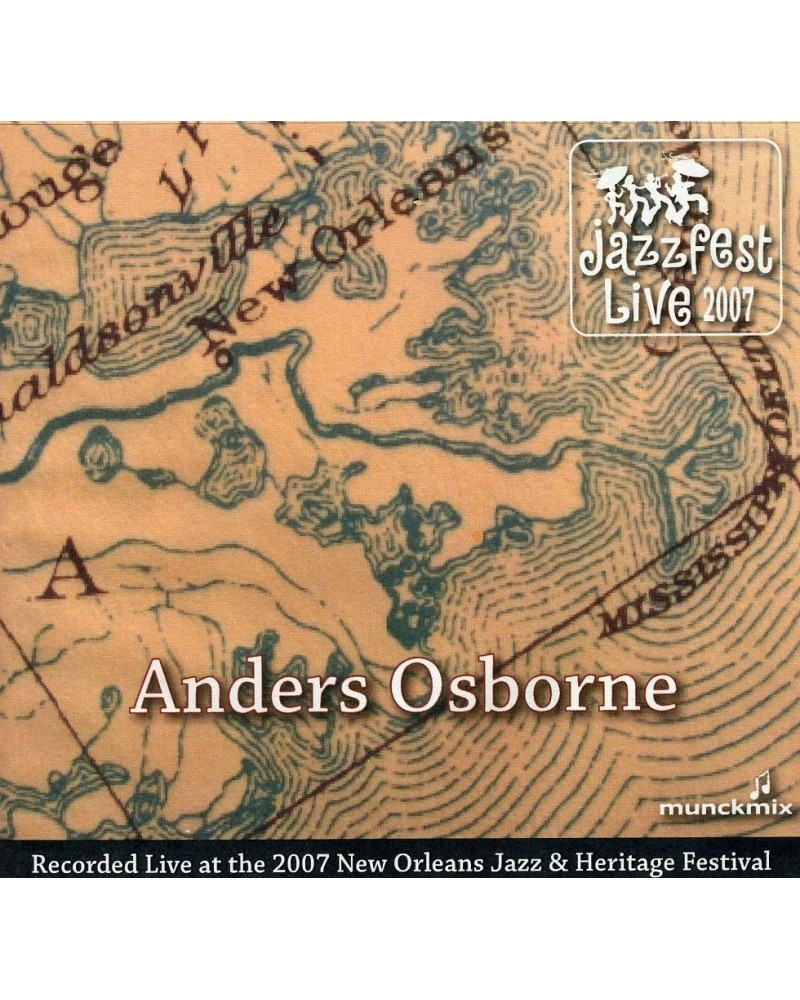 Anders Osborne JAZZ FEST 2007 CD $12.49 CD