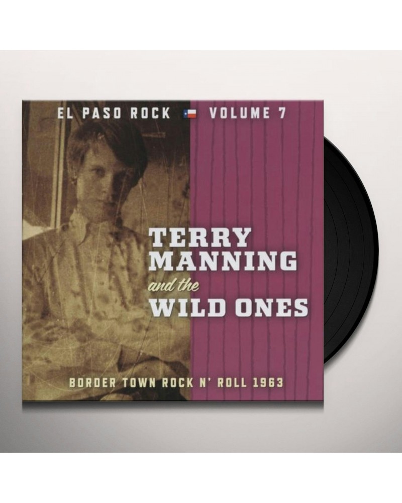 Terry Manning and the Wild Ones EL PASO ROCK 7 Vinyl Record $5.94 Vinyl