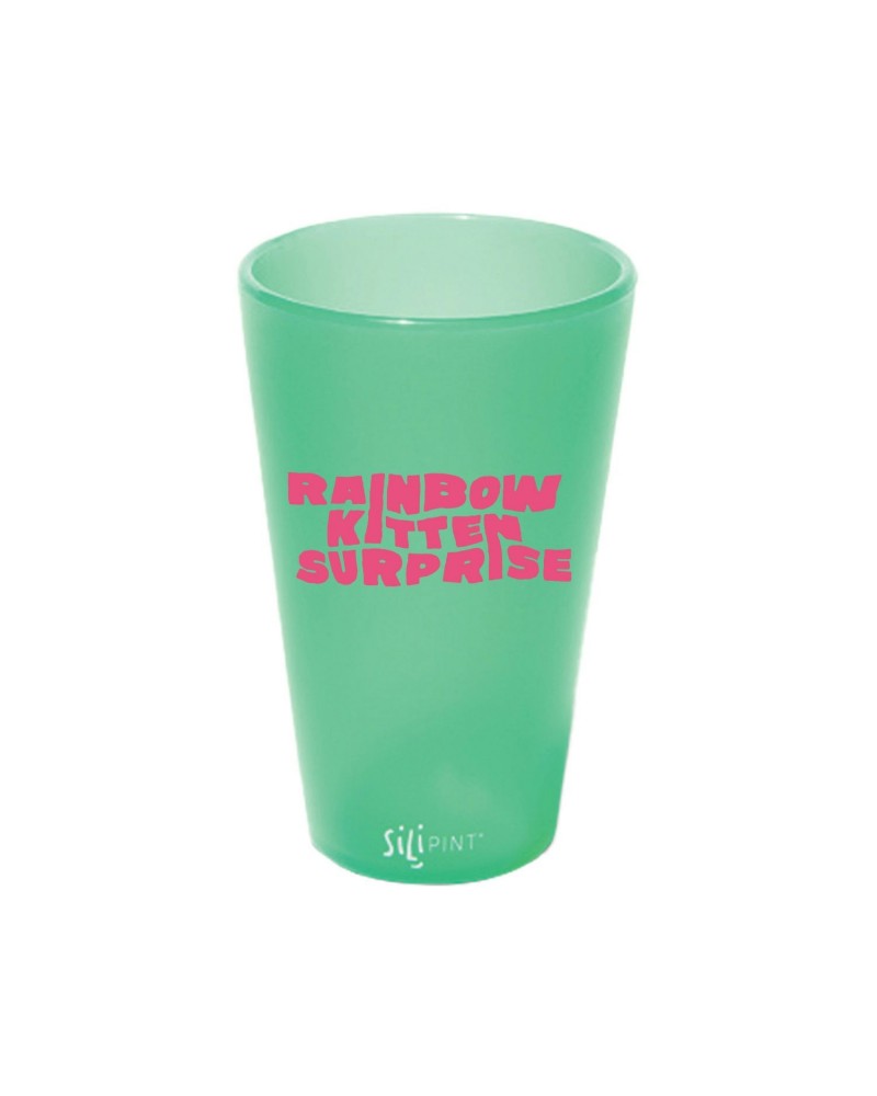 Rainbow Kitten Surprise Sili PINT Silicone Original Pint Glass - 16 oz $6.75 Drinkware