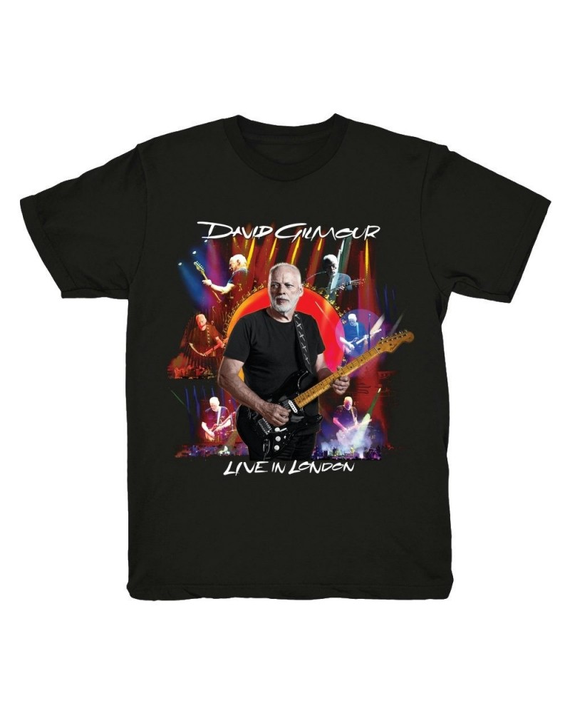 David Gilmour Live In London Events T-Shirt $12.60 Shirts