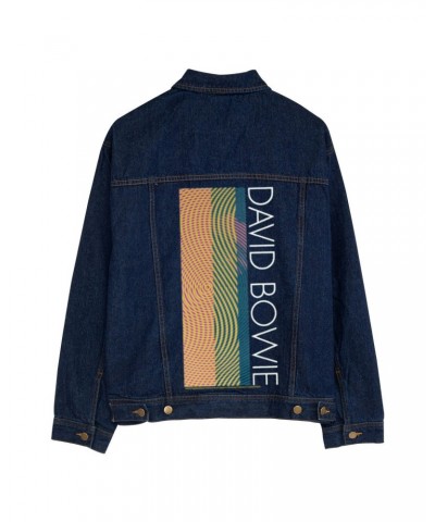 David Bowie Elliptical Ellipsis Jean Jacket $56.25 Outerwear