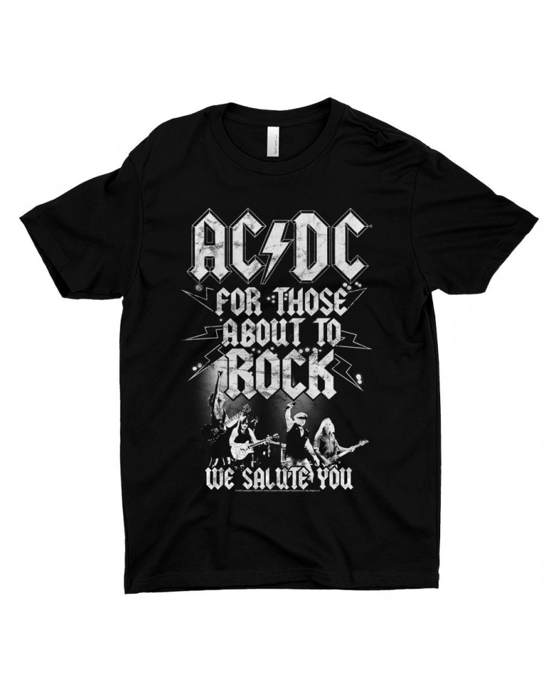 AC/DC T-Shirt | For Those About To Rock LIVE Shirt $8.48 Shirts