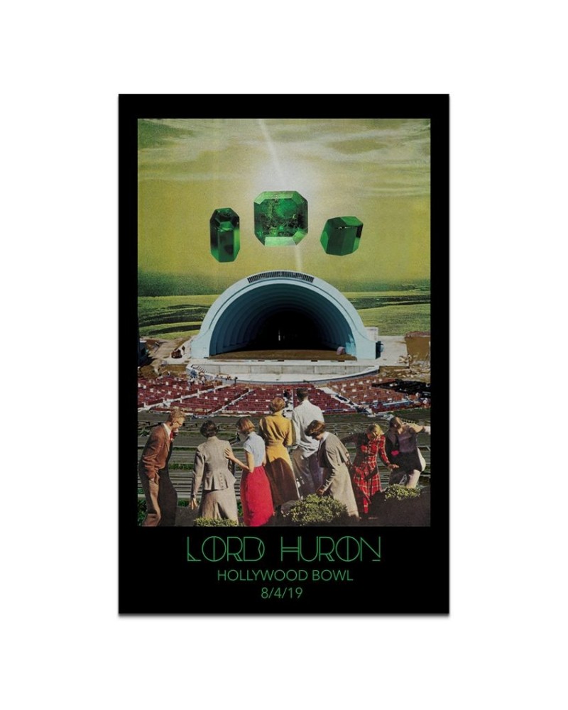 Lord Huron Hollywood Bowl Poster August 4 2019 $8.50 Decor