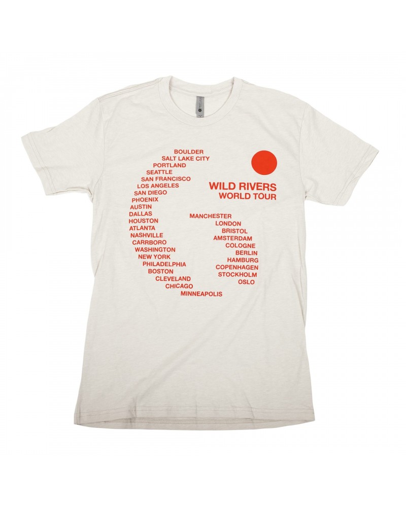 Wild Rivers World Tour T-Shirt $9.50 Shirts