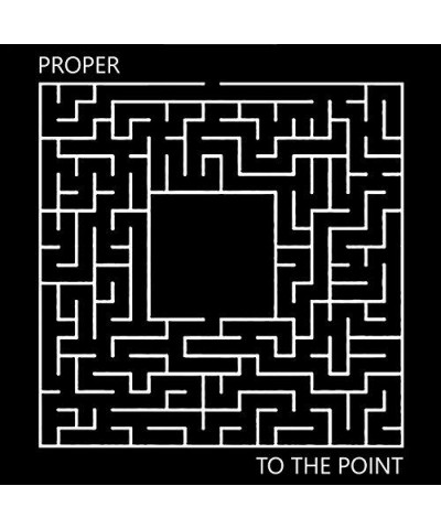 Proper To the Point Vinyl Record $5.10 Vinyl