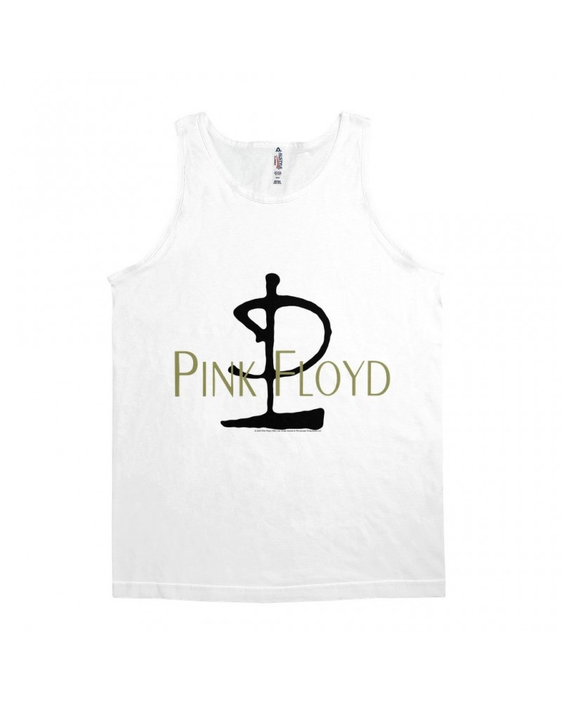 Pink Floyd Unisex Tank Top | Symbol And Logo Olive Shirt $12.48 Shirts