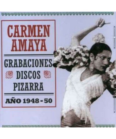 Carmen Amaya GRABACIONES DISCOS PIZARRA 1948/50 CD $5.45 CD