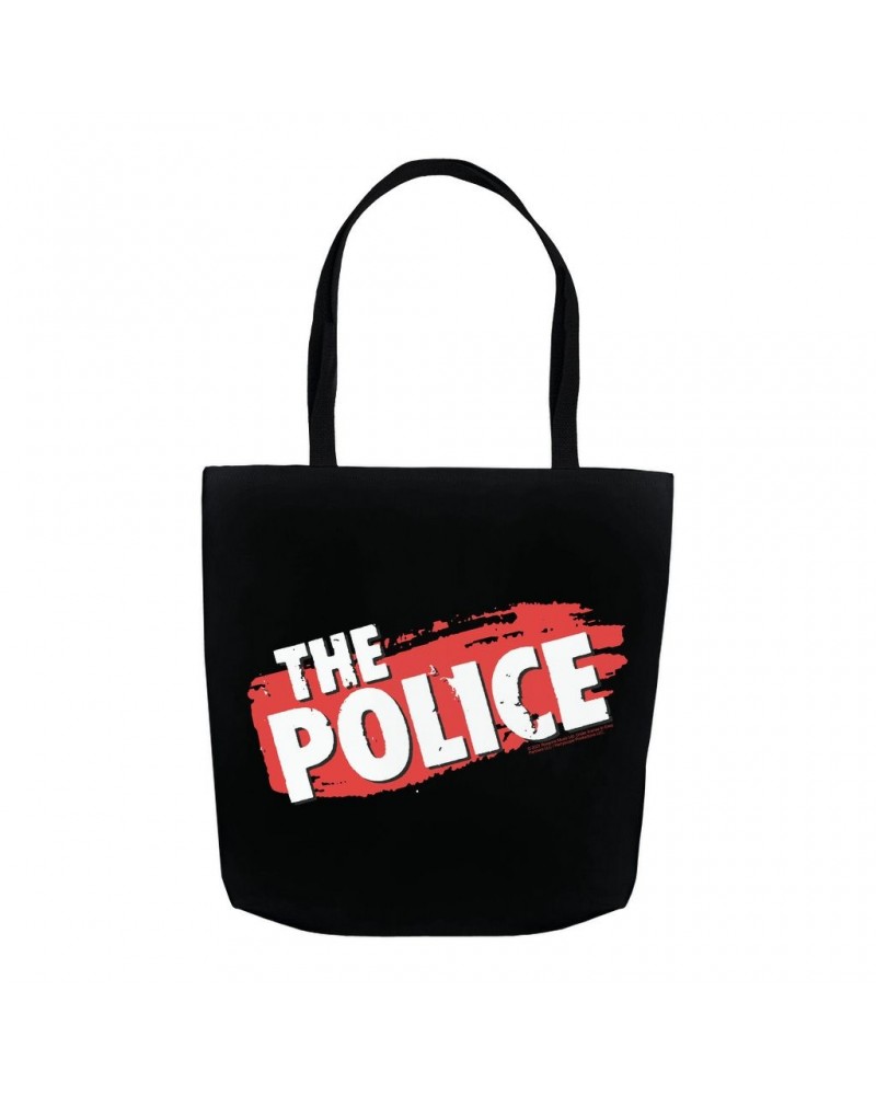 The Police Tote Bag | Brush Stoke Logo Bag $11.94 Bags