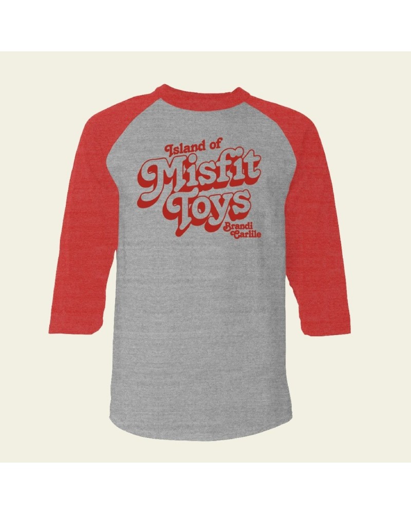 Brandi Carlile Misfit Curly Toy Raglan $12.90 Shirts