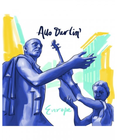 Allo Darlin' Europe Single' Vinyl 7" - Blue Vinyl Record $7.26 Vinyl