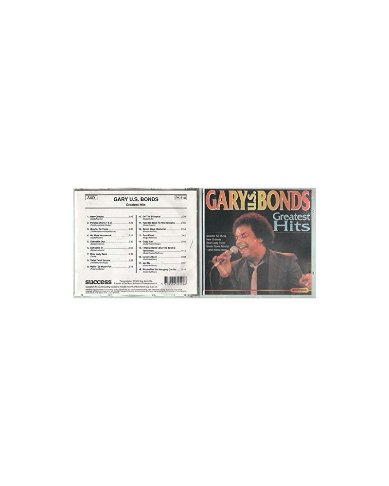 Gary U.S. Bonds GREATEST HITS CD $6.00 CD