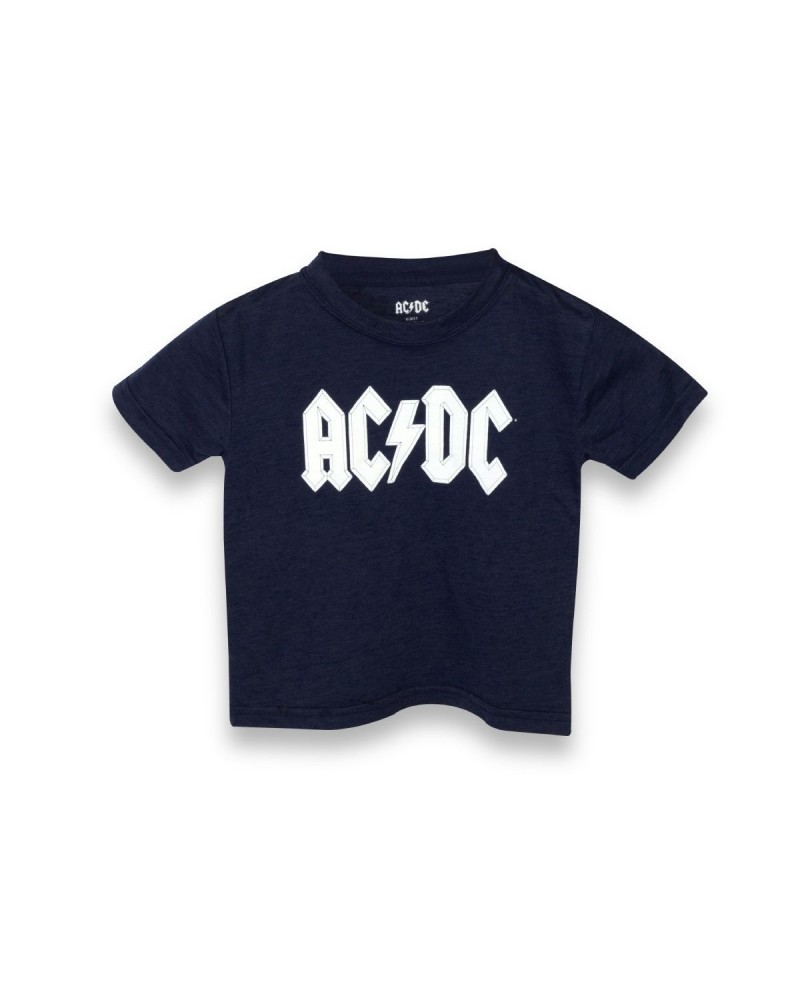 AC/DC White Logo Blue Kids T-Shirt $2.63 Kids