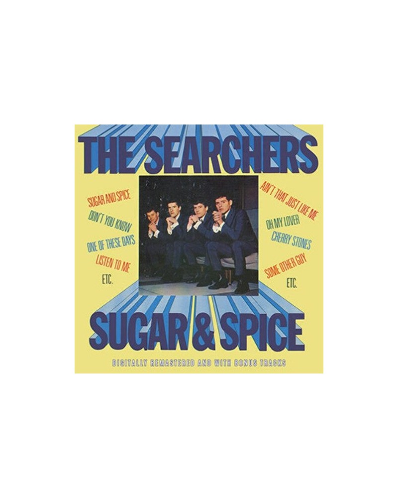 The Searchers SUGAR & SPICE PLUS BONUS TRACKS Vinyl Record $14.30 Vinyl