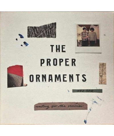 The Proper Ornaments WAITING FOR THE SUMMER (TRANSPARENT YELLOW VINYL) Vinyl Record $11.89 Vinyl