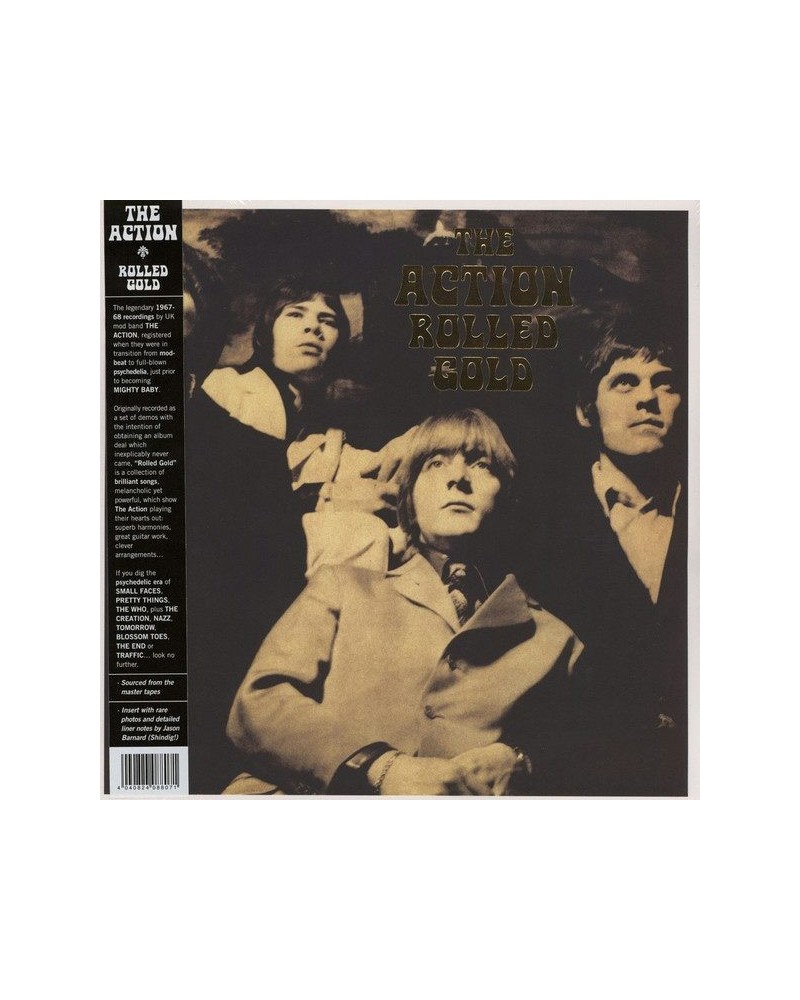 Action Rolled Gold Vinyl Record $11.48 Vinyl