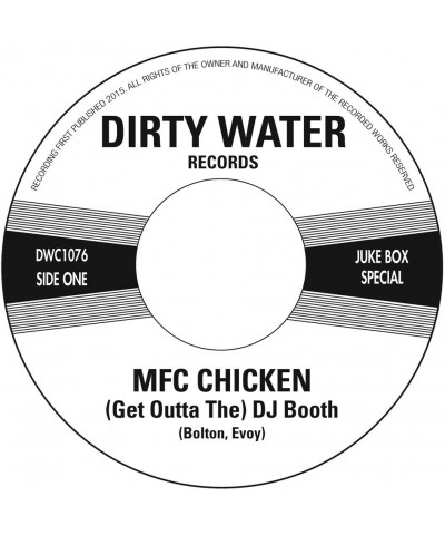 MFC Chicken (Get Outta The) DJ Booth Vinyl Record $6.29 Vinyl