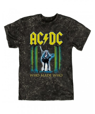 AC/DC T-shirt | Who Made Who Album Art Mineral Wash Shirt $12.28 Shirts