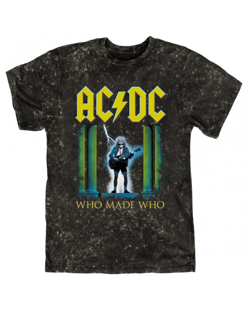 AC/DC T-shirt | Who Made Who Album Art Mineral Wash Shirt $12.28 Shirts