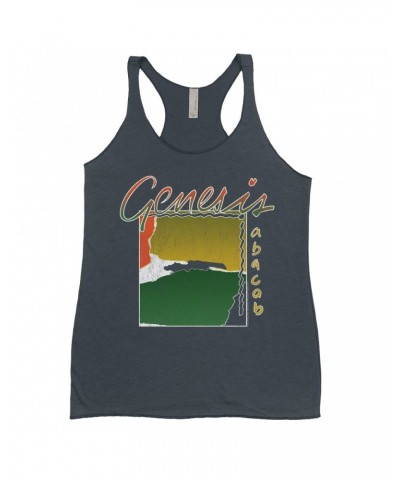 Genesis Ladies' Tank Top | Retro Abacab Album Distressed Shirt $11.87 Shirts