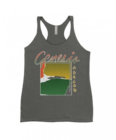 Genesis Ladies' Tank Top | Retro Abacab Album Distressed Shirt $11.87 Shirts