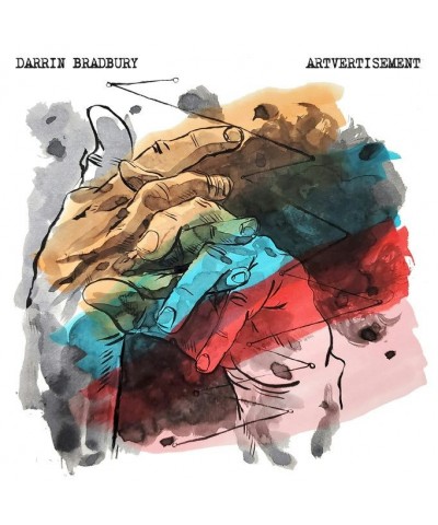 Darrin Bradbury ARTVERTISEMENT (CRYSTAL CLEAR VINYL) Vinyl Record $7.70 Vinyl