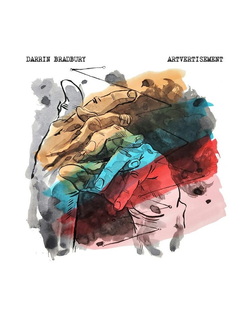 Darrin Bradbury ARTVERTISEMENT (CRYSTAL CLEAR VINYL) Vinyl Record $7.70 Vinyl