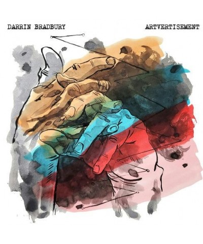 Darrin Bradbury ARTVERTISEMENT (CRYSTAL CLEAR VINYL) Vinyl Record $7.70 Vinyl