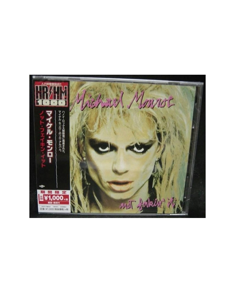 Michael Monroe NOT FAKIN IT CD $4.81 CD