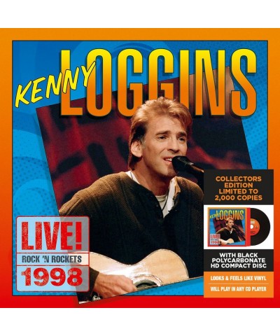 Kenny Loggins LIVE ROCK 'N ROCKETS 1998 CD $2.05 CD