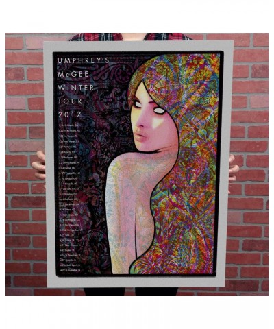 Umphrey's McGee 2017 Winter Tour Poster by Baker Prints $10.20 Decor