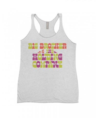 Big Brother & The Holding Company Ladies' Tank Top | BBHC Retro Logo Big Brother and The Holding Co. Shirt $8.69 Shirts