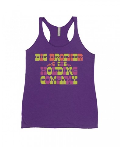 Big Brother & The Holding Company Ladies' Tank Top | BBHC Retro Logo Big Brother and The Holding Co. Shirt $8.69 Shirts