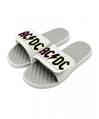 AC/DC Neon Glitch Logo Sandals $24.00 Footware