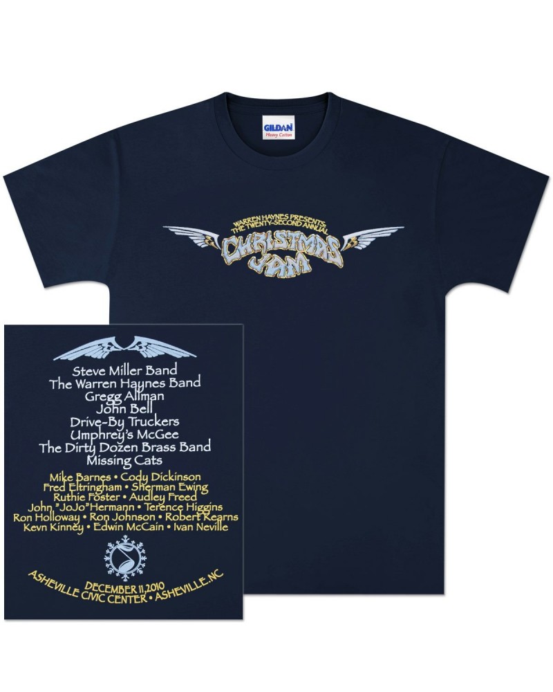 Warren Haynes 2010 Xmas Jam Wings T-Shirt $4.60 Shirts