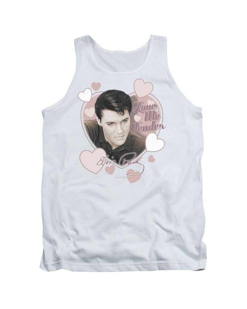 Elvis Presley Tank Top | LOVE ME TENDER Sleeveless Shirt $8.28 Shirts