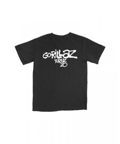 Gorillaz Turnz 20 Black T-shirt $9.86 Shirts