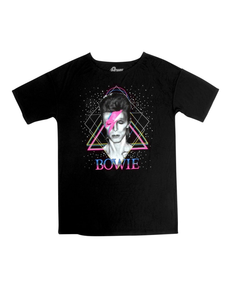 David Bowie Ladies Aladdin Sane Prism T-shirt $8.25 Shirts