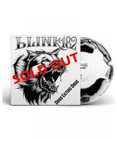 blink-182 DOGS EATING DOGS BLACK IN WHITE 10" VINYL $8.20 Vinyl