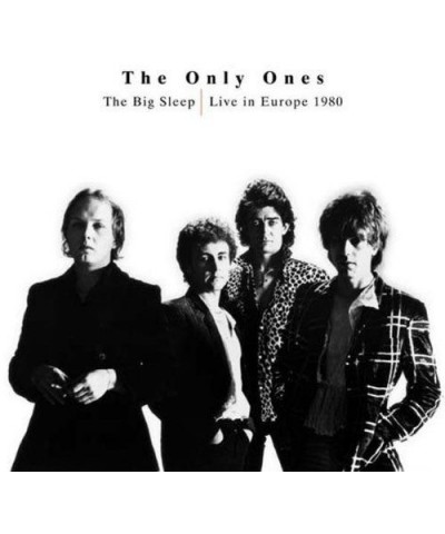 The Only Ones BIG SLEEP: LIVE IN EUROPE 1980 Vinyl Record $10.65 Vinyl