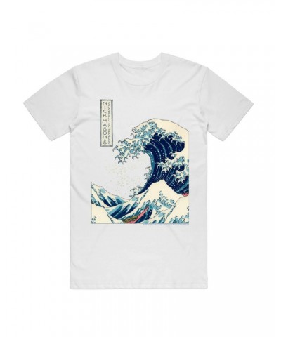 Nick Mason's Saucerful of Secrets Hokusai Wave White T-Shirt $14.04 Shirts