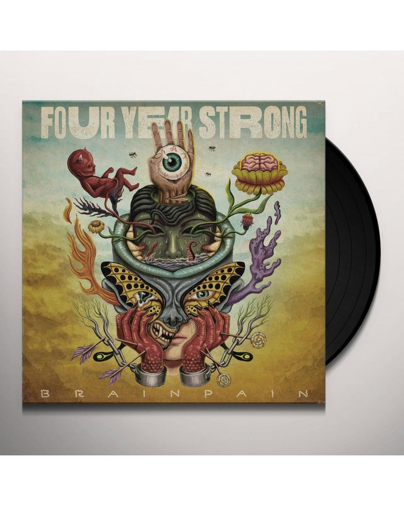 Four Year Strong Brain Pain Vinyl Record $10.62 Vinyl