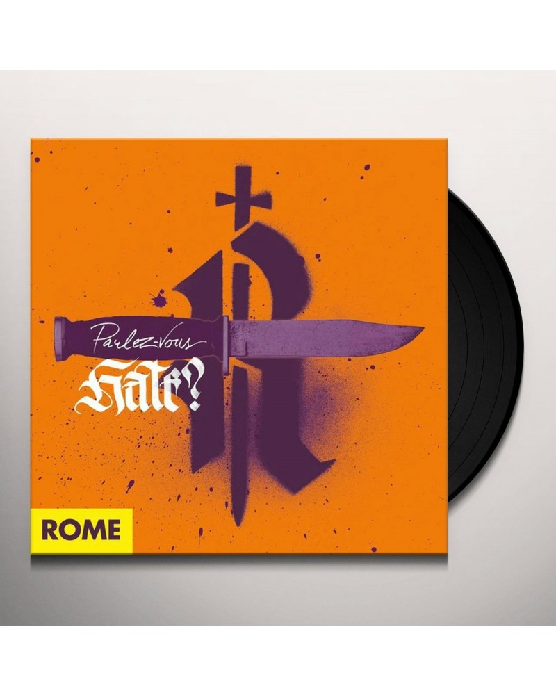 Rome PARLEZ-VOUS HATE Vinyl Record $19.37 Vinyl